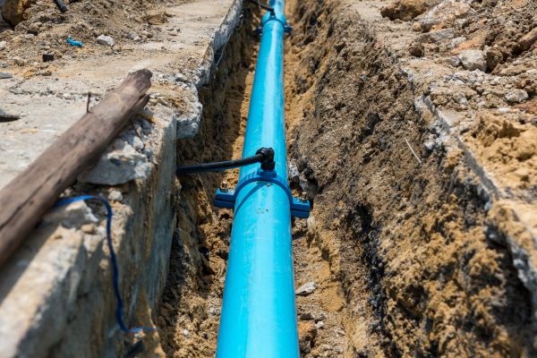 Water Main Installation in Bella Vista