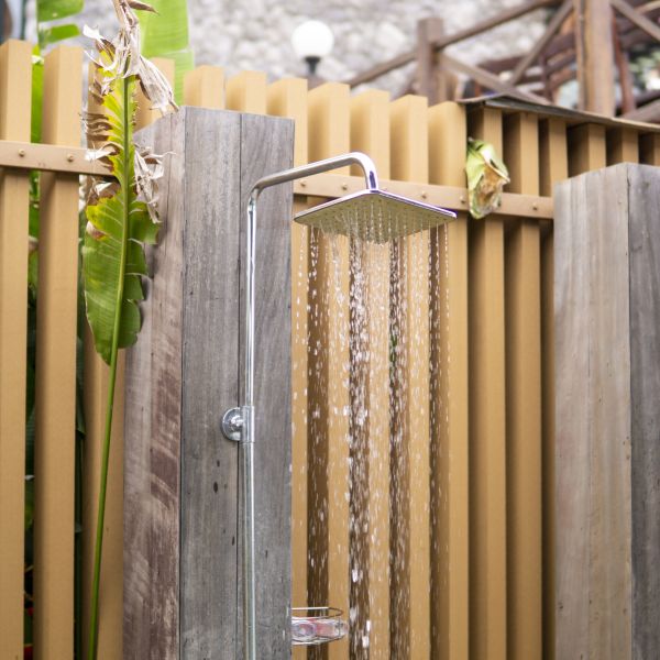 Outdoor Shower Plumbing in Bella Vista